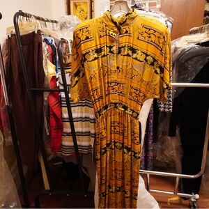 Phoebe Couture Yellow and Black Dress